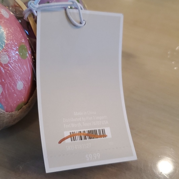 Set of 6 Decorative Eggs from Pier 1 - Picture 8 of 8